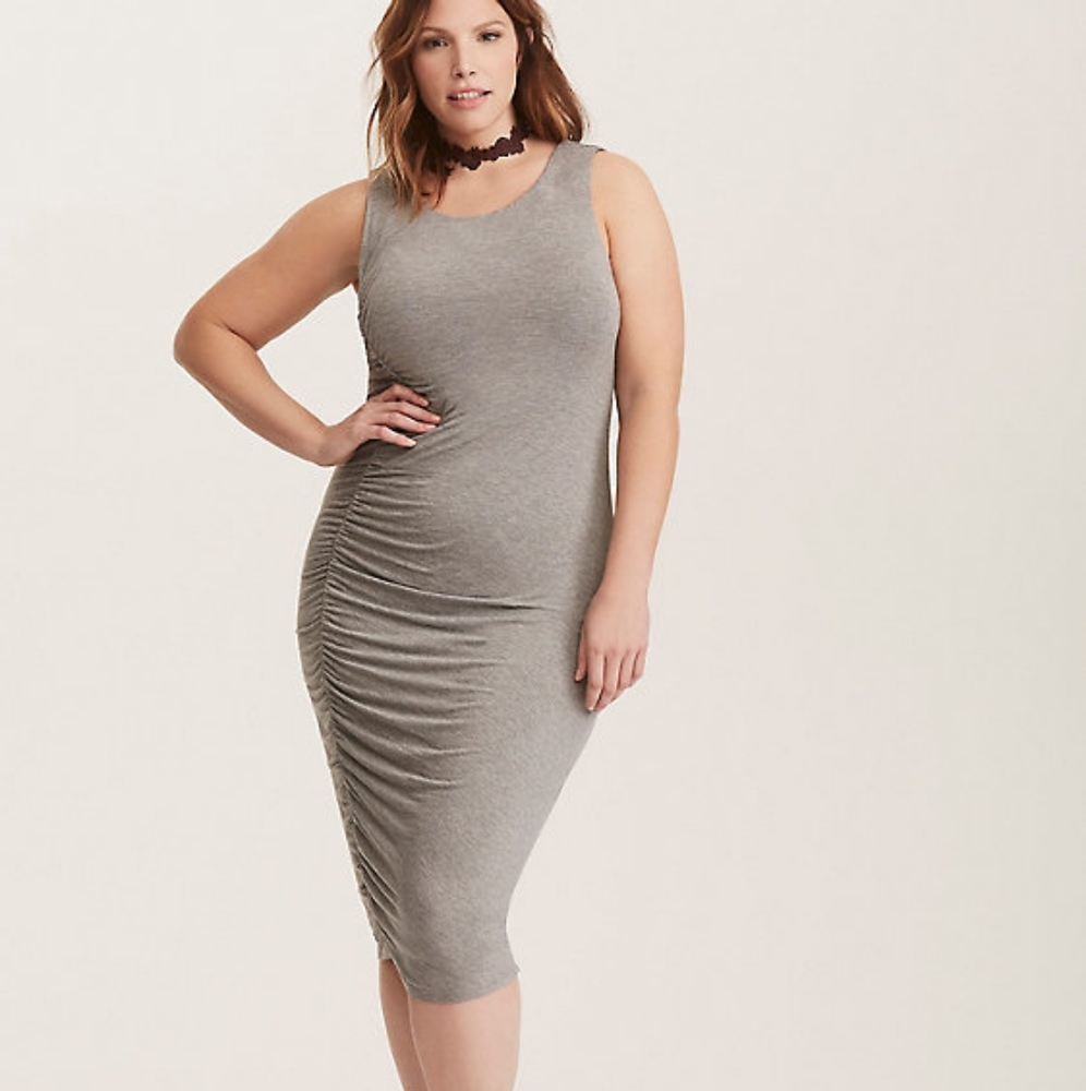 Torrid side cinch dress